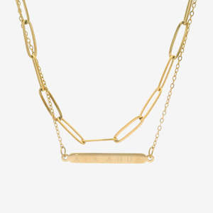 Wear: Double Chain Necklace | Ātaahua