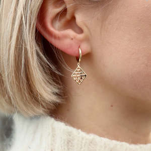 Wear: Fine Collection | Niho Pendant Huggies