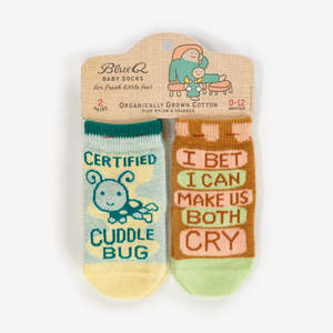 Baby Sock Duo | Cuddle Bug / Both Cry