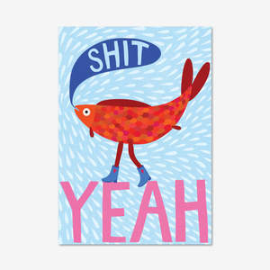 Live: Art Print | A3 | Shit Yeah