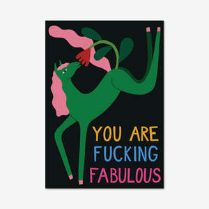 Art Print | A3 | Fucking Fabulous