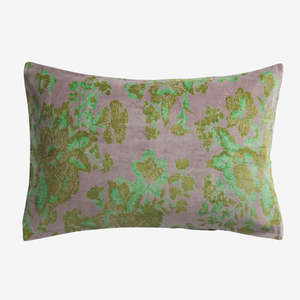 Decor: Hazel Velvet Pillowcase | Mink Grey
