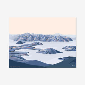 Hang: Glendhu, Lake Wānaka Art Print