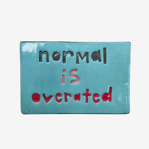 Large Wall Tile | Normal Is Overated