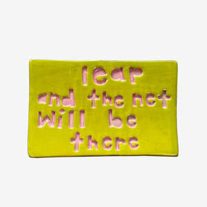 Large Wall Tile | Leap And The Net Will Be There