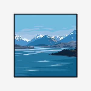 Hang: Lake Wakatipu | Box Frame