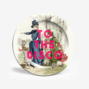 Drink Serve: To The Disco Plate | Large