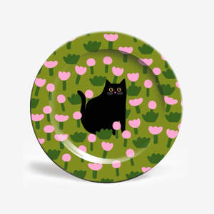 Drink Serve: Field of Flowers Plate | Large