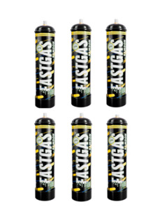 6 x *NEW 2025* 670G FASTGAS Infusions N2O Cannister