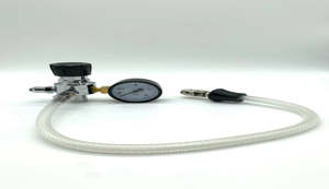 Cream Chargers Pressure Regulator and Adaptor - Free Hose