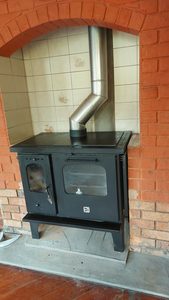 Classic Cast Iron Cooking Stove Woodburner Stoves
