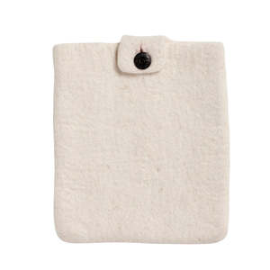 Travel Pouch for Device  - Wool - CLEARANCE
