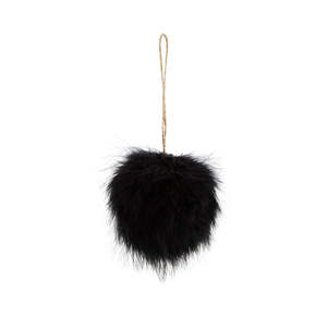 Accessories Gifts: Feather Hanging Decoration - Black - CLEARANCE