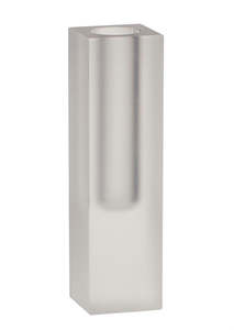 Vases: Block Vase Frosted