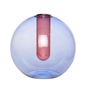 Vases: * SALE DISCOUNT 20% OFF Hubsch Ultra Vase Blue/pink