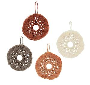 * SPECIAL 30% OFF Hanging cotton ornament