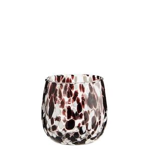 Vases: Speckled Glass votive