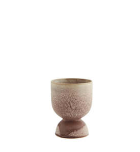 New Range Of Madam Stoltz: Stoneware flower pot, D:10,5x14,5 cm