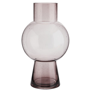 Vases: * SALE DISCOUNT 20% OFF Madam Stoltz Glass vase light Amber