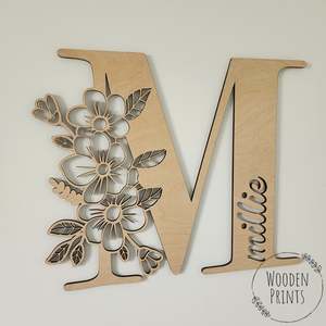 Products: Floral Letters