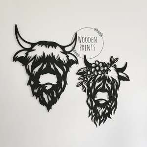 Highland Cow - Wall Art