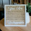 Products: You Are Unstoppable Woodland Designs