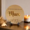 My Favourite People Call Me Mum Plaque Woodland Designs