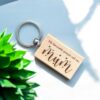Products: Keyring - My Favourite People Call Me Mum Woodland Designs