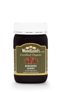 rewarewa - Woodland's Honey Certified Organic Manuka New Zealand