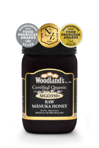 MGO350+ Organic Raw Mānuka Honey (500g) - Woodland's Honey Certified Organic Ma&hellip;