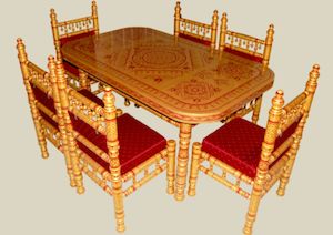 6 Seater Dining Table – WoodnHome