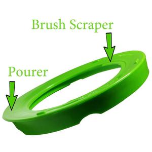 Paint Accessories: Slica lid and rim protector