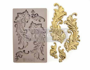 Moulds: Redesign Mould - Baroque Swirls