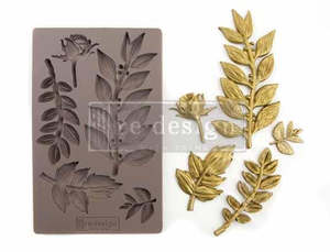 Moulds: Redesign Mould - Leafy Blossoms