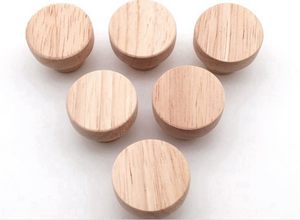 Small Round Wooden Knob 25mm