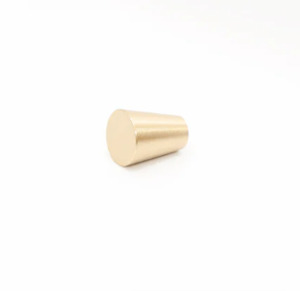 Knob - Peak Brass