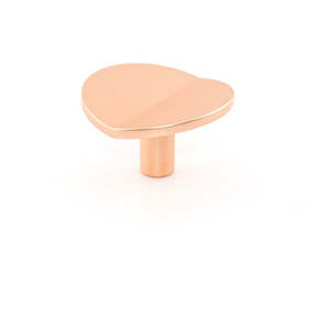 Knob - Arc Rose Gold