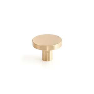 Knob - Speck Brass