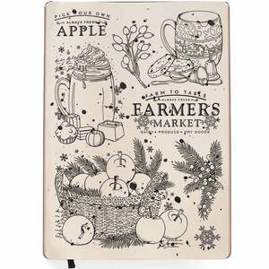 Decor Stamps: Pick Your own Apple - CB Clear Stamp