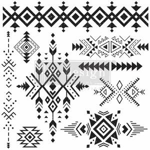 Decor Stamps: ReDesign Decor Stamp - Tribal Prints