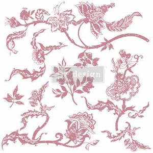 Decor Stamps: ReDesign Decor Stamp - Distressed Floral Prints