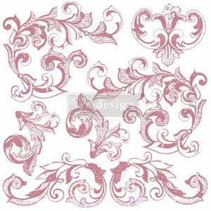 Decor Stamps: ReDesign Decor Stamp - Elegant Scrolls