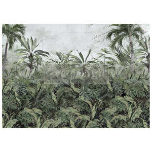 Redesign Mulberry Paper: Somewhere Tropical - ReDesign A1 Mulberry Paper