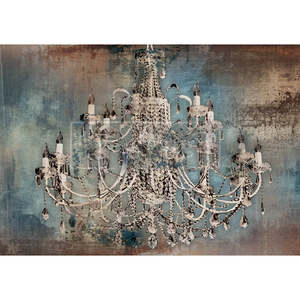 Redesign Mulberry Paper: Moody Chandelier - ReDesign  A1 Mulberry Paper