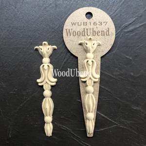Woodubend Moulds: WoodUbend Decorative Drop - WUB1637