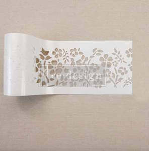 Adhesive Stencils: Stick & Style Stencil - Royal Ann Garden 13m