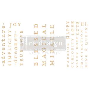 Redesign Small Transfers: Powerful Words - ReDesign Transfer