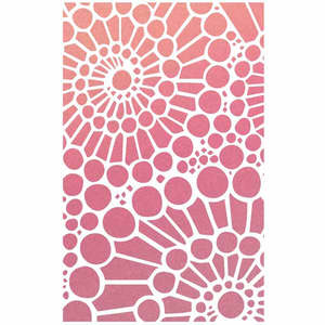 Lucky Last: Ciao Bella Texture Stencil - Double Spiral
