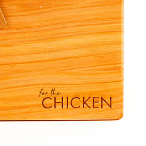Most Popular Boards: Chopping Board "For The" Engraved Range 350x250