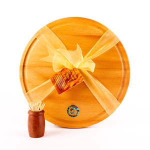 Round Boards: Round Board, 280mm with Paua and Juice Groove